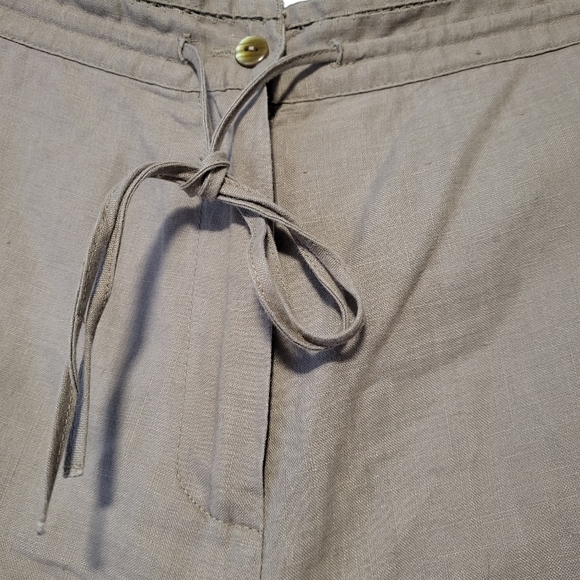 Mark & Spencer  Women's Wide Leg Trousers Elastic Waistband Size UK 16 Long. - Picture 8 of 9